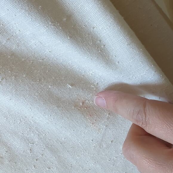 Couriers California Vtg 70s Cottagecore Prairie Maxi Dress Cream Lace Flare XS/S - Picture 11 of 12